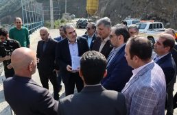 بازدید معاون برنامه‌ریزی و اقتصادی وزیر نیرو از سدهای دیورش