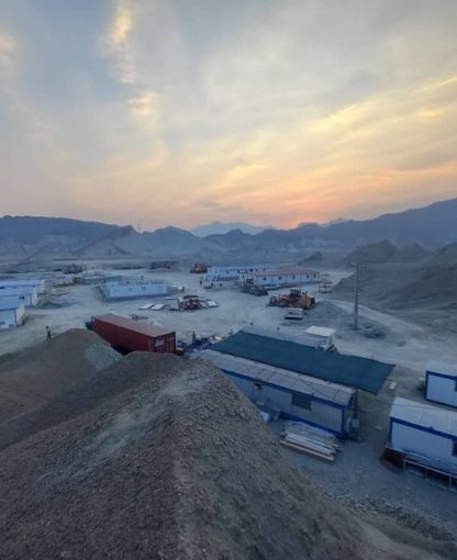 فاز اول تاسیسات زیربنایی اراضی 2400 هکتاری بندر شهید رجایی