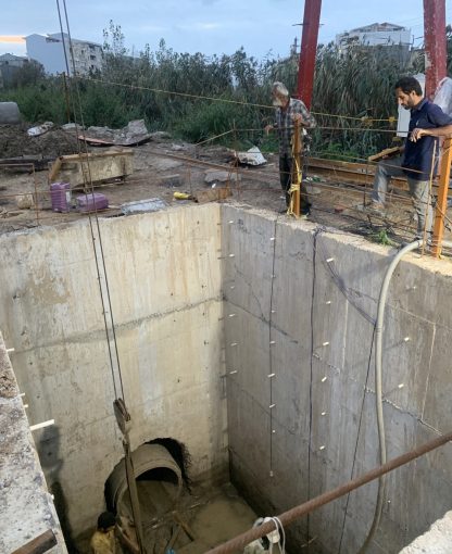 احداث بخشی از شبکه جمع آوری و تاسیسات انتقال فاضلاب شهر رشت